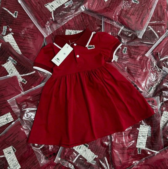 Ảnh của Váy POLO đỏ cổ viền lasscote
