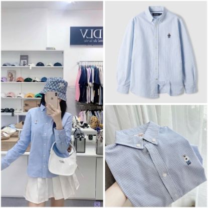 Ảnh của Áo WHO.A.U – ÁO SƠ MI KẺ OXFORD