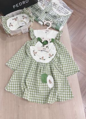 Ảnh của Váy kẻ caro xanh BG