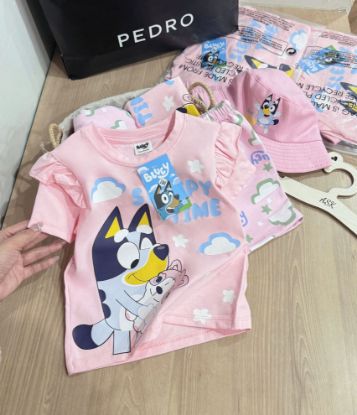 Ảnh của Set blue hồng kèm mũ