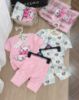 Ảnh của Set 2 bộ mèo nơ xanh hồng BG