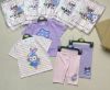 Ảnh của Set 2 bộ cotton koromi kẻ tím