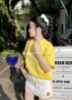 Ảnh của Áo phông vàng chữ ESSENTIALS