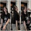 Ảnh của Set bộ áo mickey mix quần kẻ