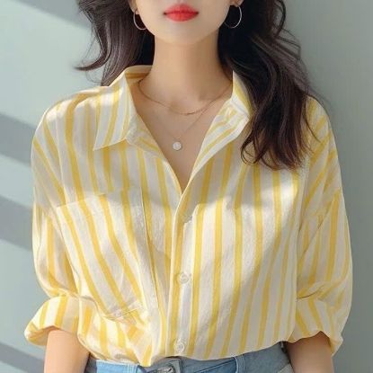 Ảnh của Áo sơ mi kẻ vàng