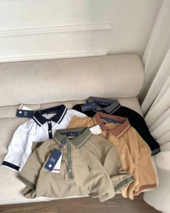 Ảnh của Áo POLO nam thêu ngựa 4 màu