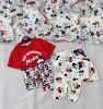 Ảnh của Set 2 bộ hoạ tiết mickey đỏ be