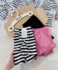 Ảnh của Set 3 quần legging tăm hồng kẻ(x)