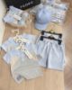 Ảnh của Set bộ đùi xám phối xanh cổ đức kèm mũ