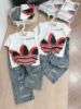 Ảnh của Set bộ áo das mix quần jean rách BT