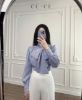 Ảnh của ÁO SƠ MI ZR KẺ ZR LI NƠ BUỘC CỔ