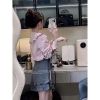 Ảnh của Áo sơ mi cổ bèo thêu hoa