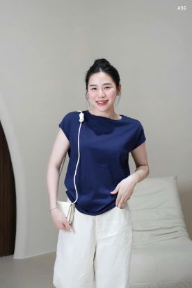 Ảnh của Áo phông tay hến màu than