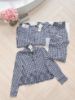 Ảnh của ÁO SƠ MI KẺ CARO ZRA THÊU HOA VINTAGE
