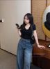 Ảnh của Set 3 áo cổ tim xanh