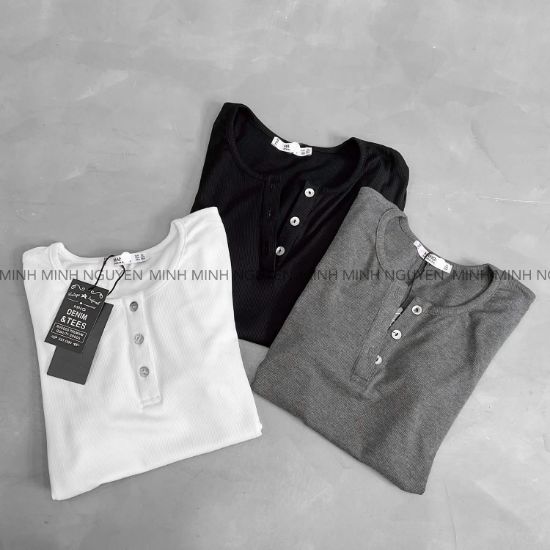 Ảnh của Set 3 áo tăm cúc ngực