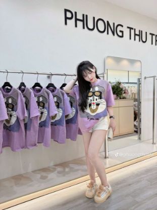 Ảnh của Áo phông tím hình thỏ