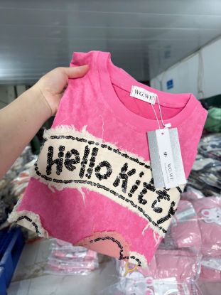 Ảnh của Áo phông hello kitty thêu đáp