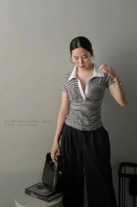 Ảnh của Áo kẻ cổ trắng WGWE