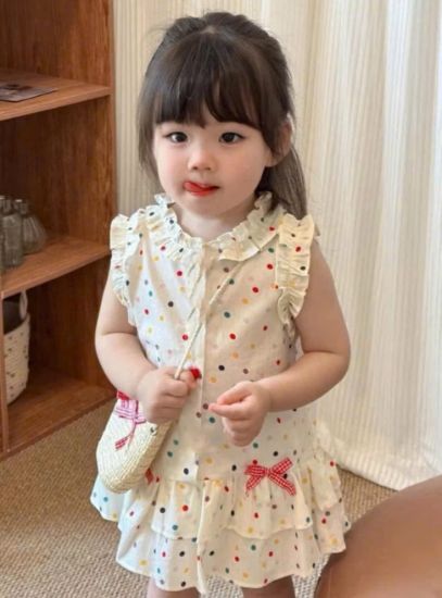 Ảnh của Váy bi tầng phối nơ Bé gái