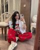Ảnh của Set áo phông mix quần Mickey đỏ