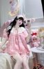 Ảnh của Set bộ kẻ cổ bèo ren
