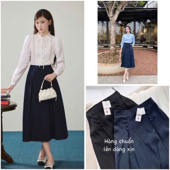 Ảnh của CHÂN VÁY XẾP LI CÚC BỌC XOÈ NHẸ