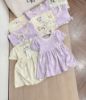 Ảnh của Set 2 váy tím be cổ ren
