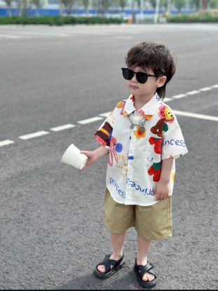 Ảnh của Set bộ hoa mặt trời quần nâu BT