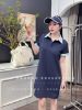 Ảnh của Váy Polo than cổ kẻ