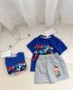 Ảnh của Set bộ siêu nhân xanh quần ghi