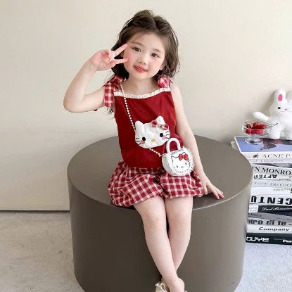 Ảnh của Set áo 2S kitty nhồi bông quần phồng