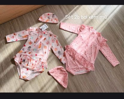 Ảnh của Set 2 bộ bơi tone hồng BG