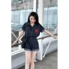Ảnh của SET JEANS GIẤY JUM THÊU TIM TAY GẤU LV