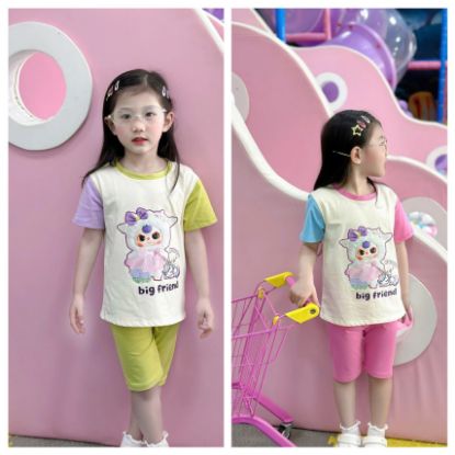 Ảnh của Set 2 bộ xanh hồng BG
