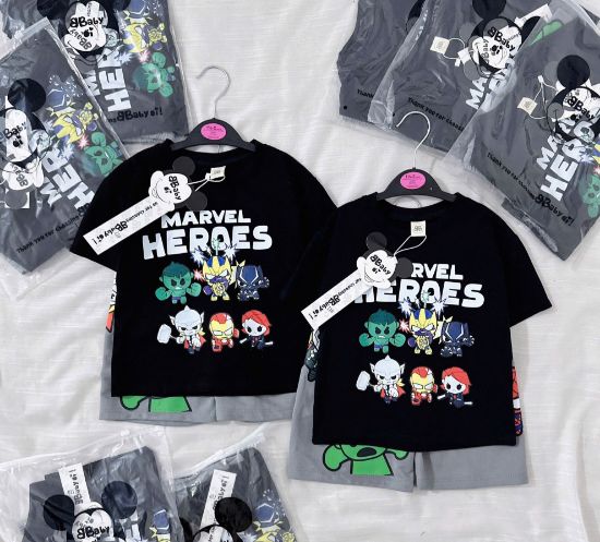 Ảnh của Set bộ Marvel hero đen ghi