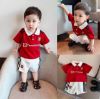 Ảnh của Set 2 bộ thể thao bóng đá tone đỏ trắng