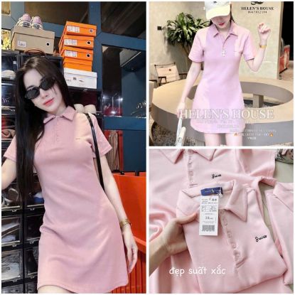 Ảnh của VÁY POLO UMI HỒNG PASTEL