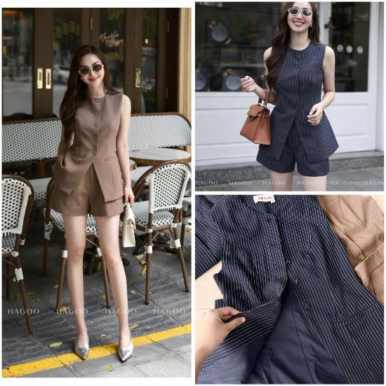 Ảnh của SET KẺ CÚC BỌC VẠT MỞ MIX SHORT