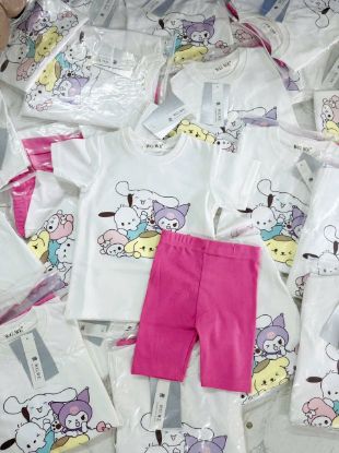 Ảnh của Set bộ hello kitty koromi quần hồng