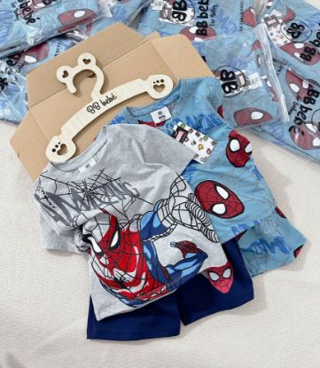 Ảnh của Set 2 bộ nhện xanh ghi