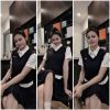 Ảnh của Set áo phối mix cv xếp li