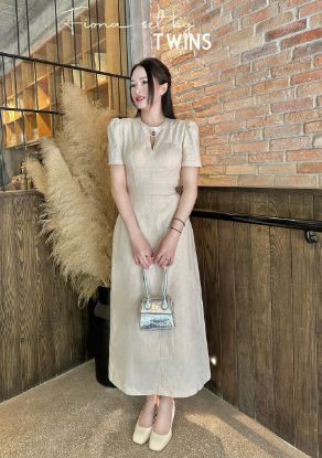 Ảnh của VÁY LI- EN CÚP NGỰC CỔ TẦU ĐÍNH TAG