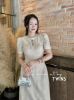Ảnh của VÁY LI- EN CÚP NGỰC CỔ TẦU ĐÍNH TAG