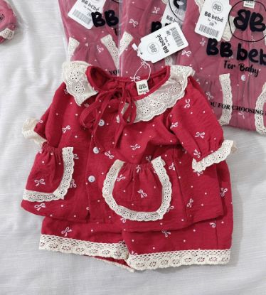 Ảnh của Set bộ đũi ren bèo túi