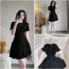 Ảnh của VÁY ĐEN XẾP LI PHỐI LI