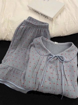Ảnh của Set bộ PZM xô muslin xanh