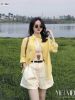 Ảnh của Set 4 chi tiết áo sơ mi + áo balo + quần sooc kèm đai