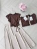 Ảnh của SET CHÂN VÁY ÁO DÚT LƯNG SAU