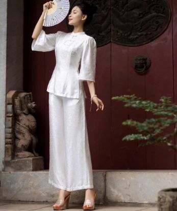 Ảnh của SET PHÁP PHỤC GẤM CỔ TÀU CÚC TẾT